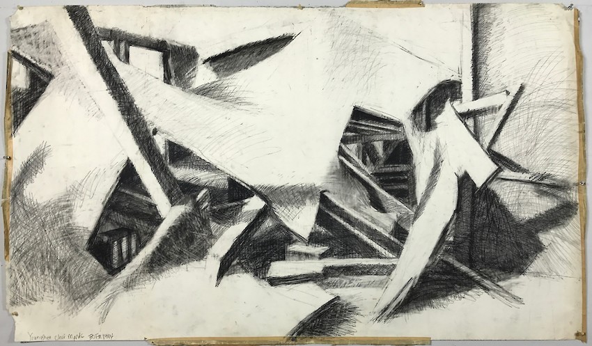 Burned out factory #2