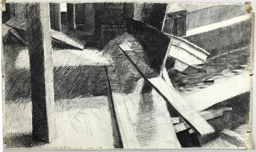 Burned out factory #6