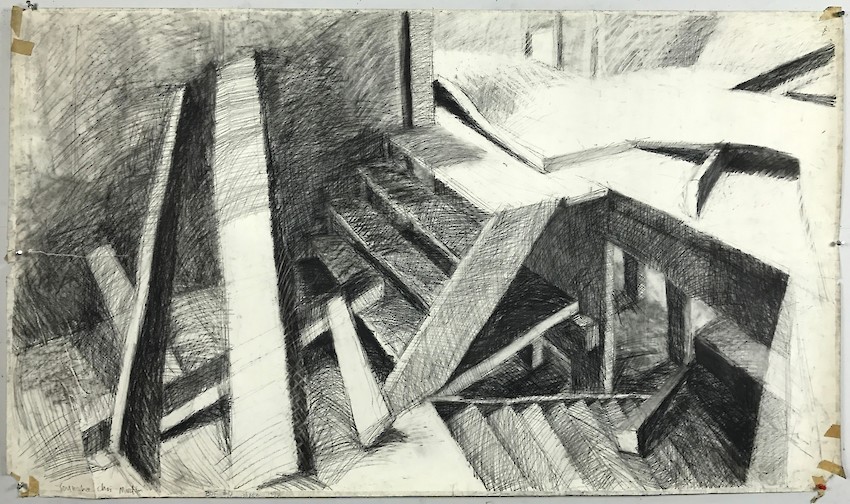 Burned out factory #7