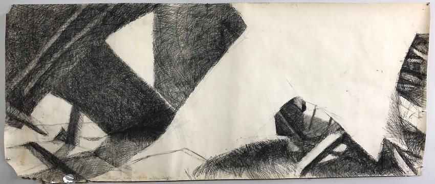 Burned out factory #12