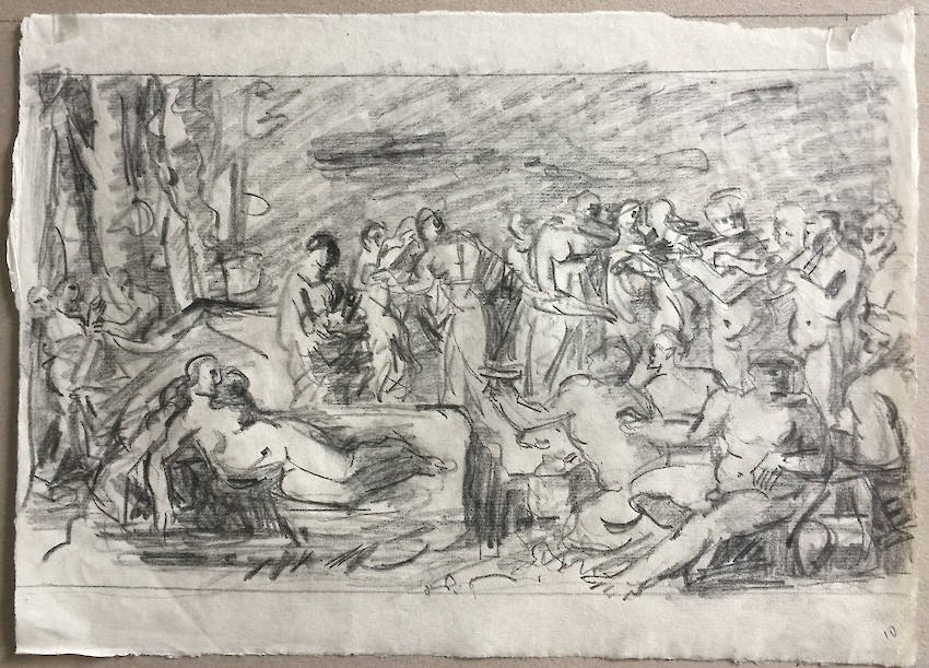 Poussin:The birth of Priapus