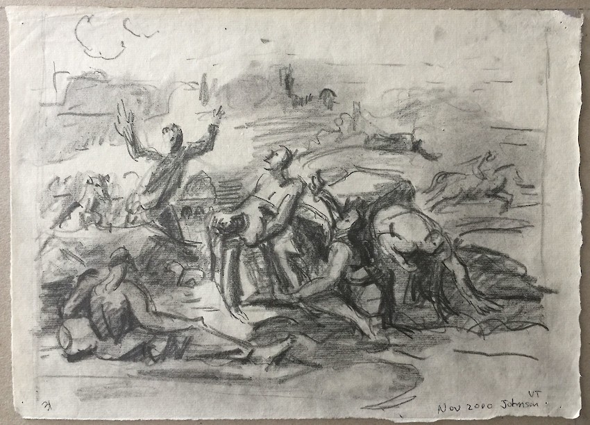 Poussin: The finding of Queen Zenobia