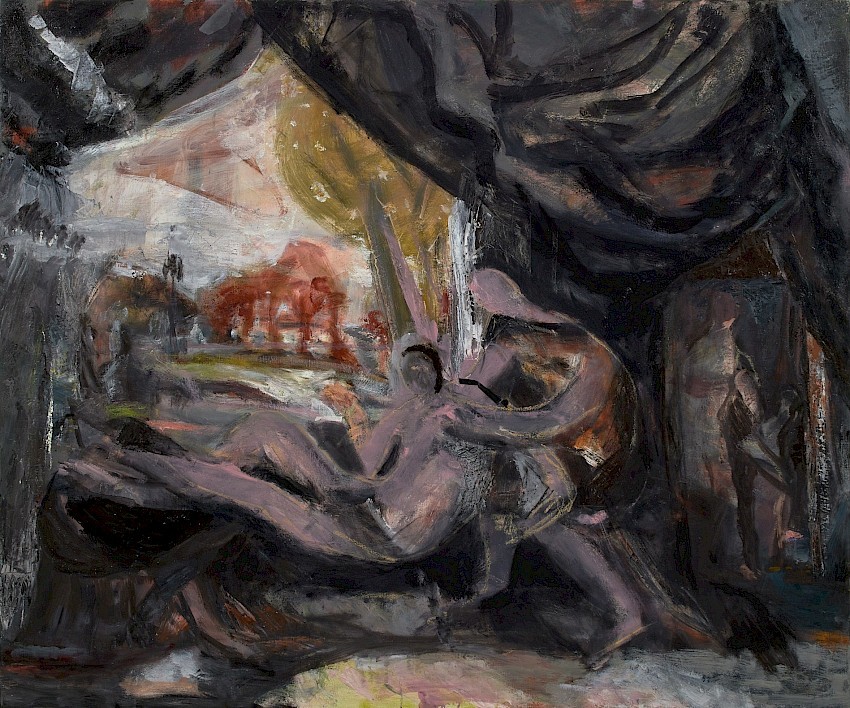 Clytaemestra Stands over Agamemnon