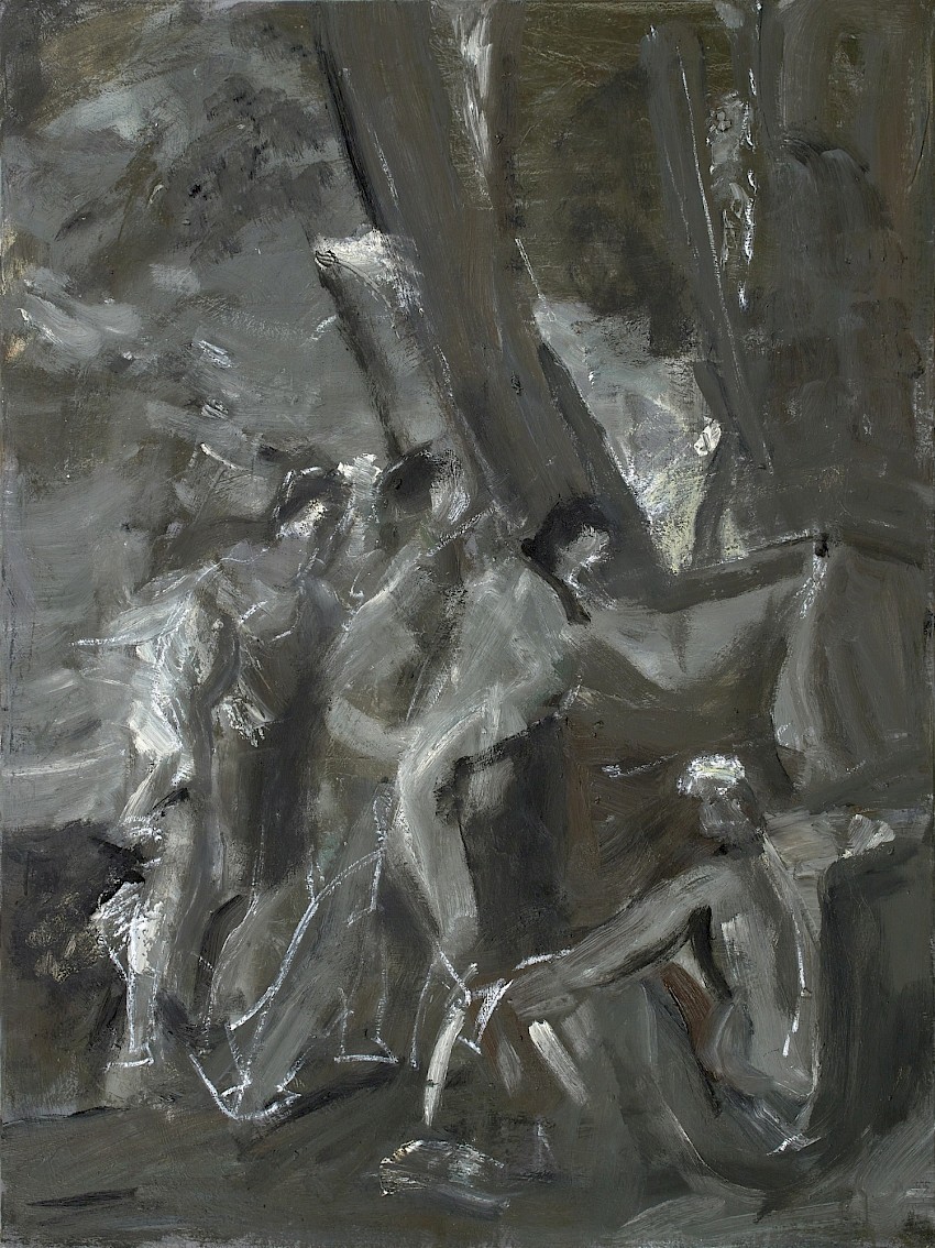 After Poussin’s Et in Arcadia Ego