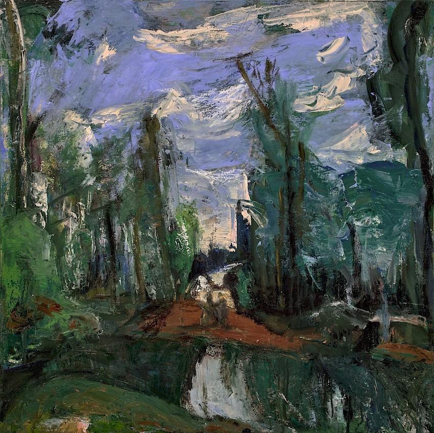 After Corot's Church at Marissel near Beauvais