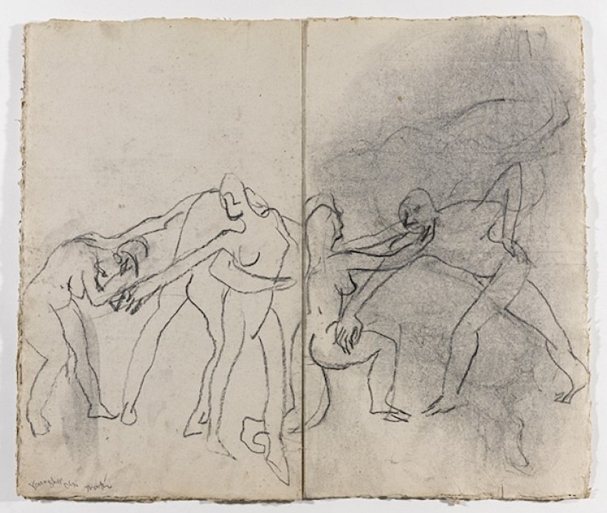 P Heineman Drawing Workshop: Multi Figure drawings Book, pg 12, 13