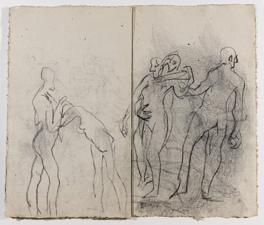 P Heineman Drawing Workshop: Multi Figure drawings Book, pg 16, 17